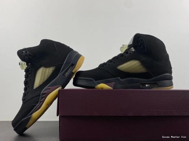 Maniere x Black Ma FD1330-001 Jordan 5 A Air 0728